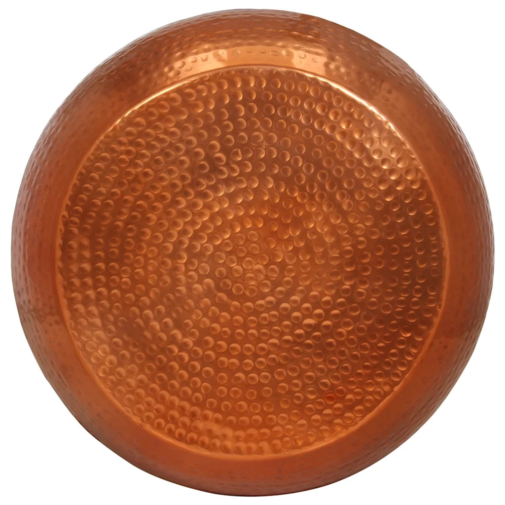 Tavolino da Salotto in Ottone Ã˜55x28 cm in Alluminio