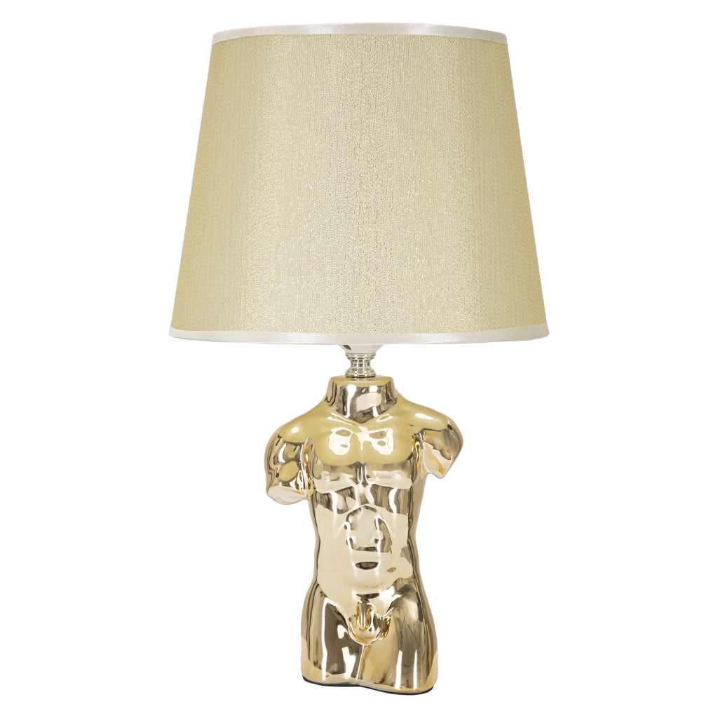 Bafala, Lampada da Tavolo Necessaria 1 Lampadina, Beige