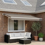 Telo di ricambio per tenda da sole Grigio Chiaro 480 x 295 cm 42000592