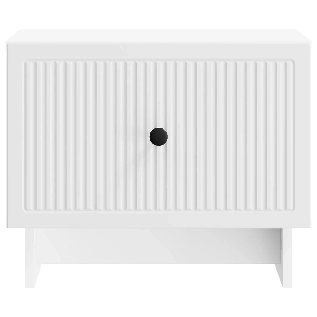 Tavolino da salotto Bianco 49 x 50 x 40 cm Legno ingegnerizzato 894045