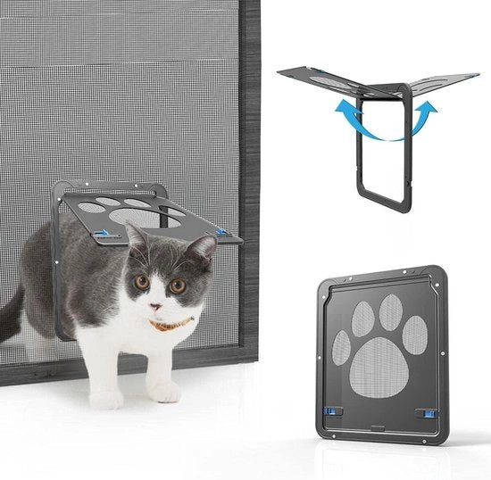 Veloce da installare rete a molla chiusura per volatili - libertà per piccoli e medi gatti/cani