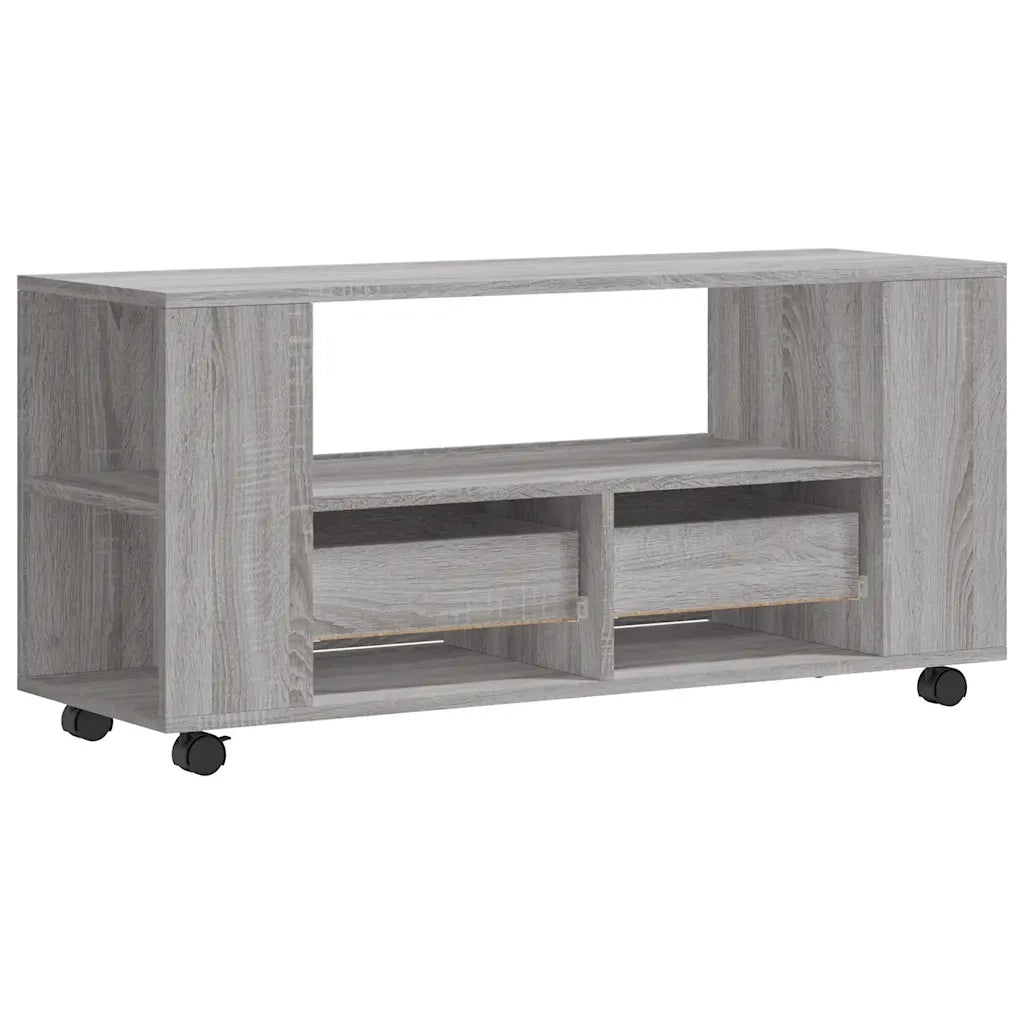 Mobile Porta TV-Mobile per TV-Credenza TV Grigio Sonoma 102x34,5x43 cm Legno Multistrato