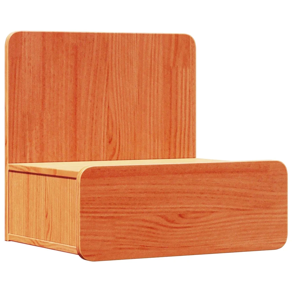 Comodino con cassetto 2 pcs Marrone cerato 44 x 32,5 x 40 cm 873492