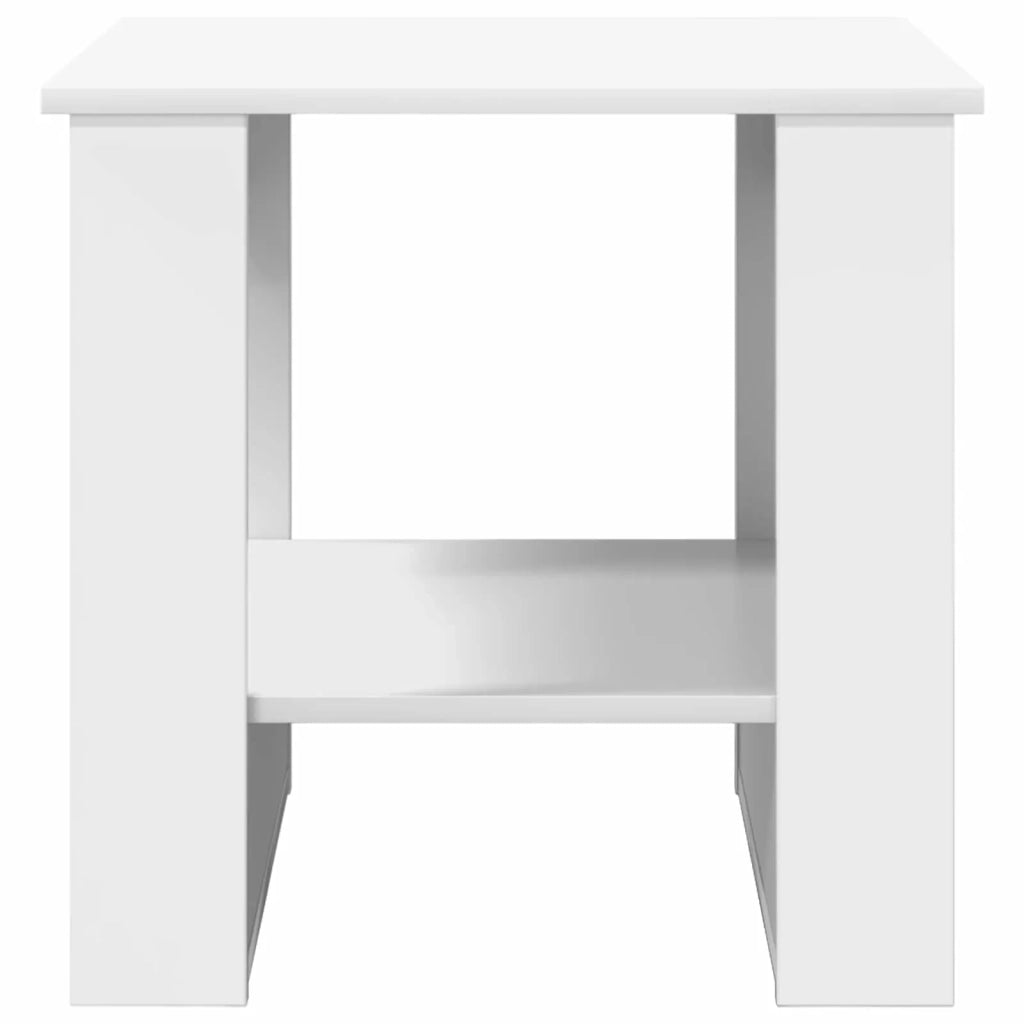 Tavolino da salotto Bianco 51 x 50 x 50 cm Legno ingegnerizzato 8000196