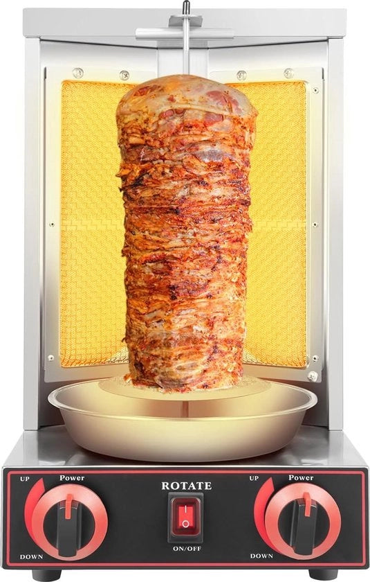 Griglia a Kebab - Grill Doner - Grill - Kebab - Grill Doner - Griglia Verticale - Multigrill