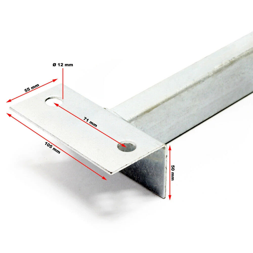 Supporto per barche con rulli di chiglia 111 cm 800 kg per larghezze 80-124 cm 16_0002926