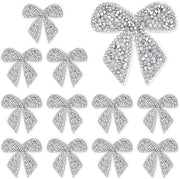 Strass Patches per Strik - 16 pezzi - Decorazione per Abbigliamento - Arte Fai da Te - Dimensioni: circa 55 x 57 mm