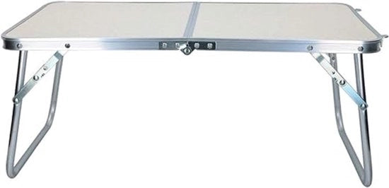 Tavolo da picnic e camping in alluminio pieghevole, tavolo da esterno 40D x 60L x 26A centimetri