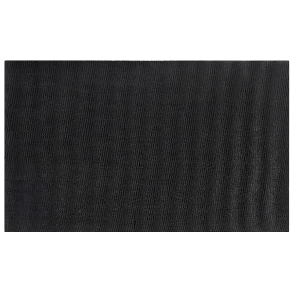 Zerbino marrone e beige in fibra di cocco con fondo in gomma 45 x 75 cm Antiscivolo Decorativo Motivo a strisce Zerbino di benvenuto
