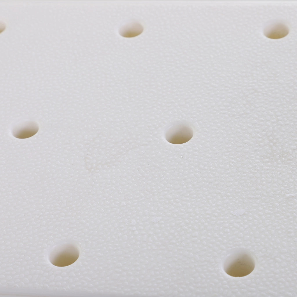 Sgabello da Bagno Sospeso Regolabile ¨C zephmum ¨C Bianco 73-83x22x18 cm