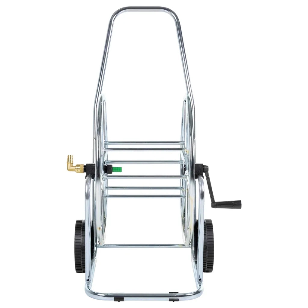 Carrello Avvolgitubo per Tubo Flessibile 80 m 3/4" in Acciaio CFW1708199