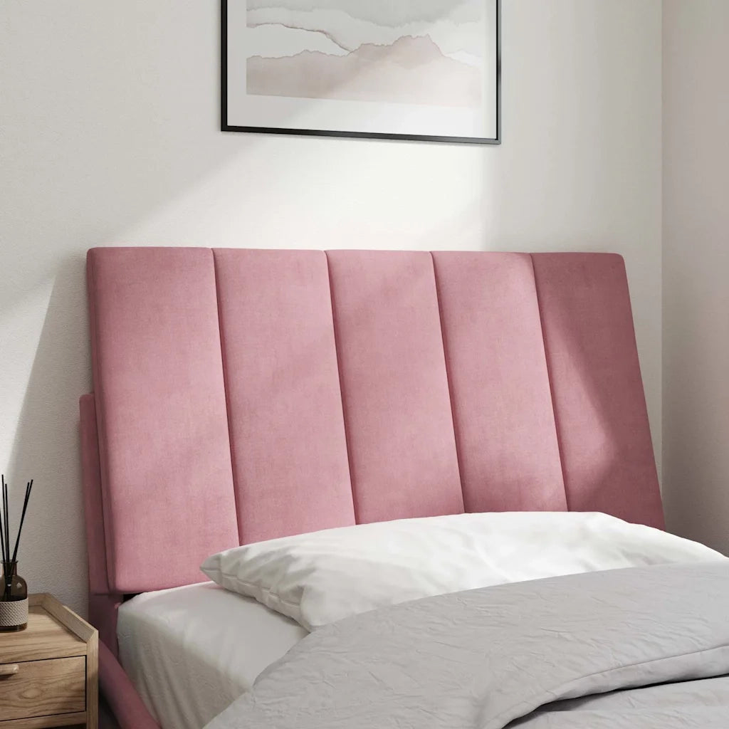 Cuscino Testiera Hanko Rosa 90 cm in Velluto CFW7189929