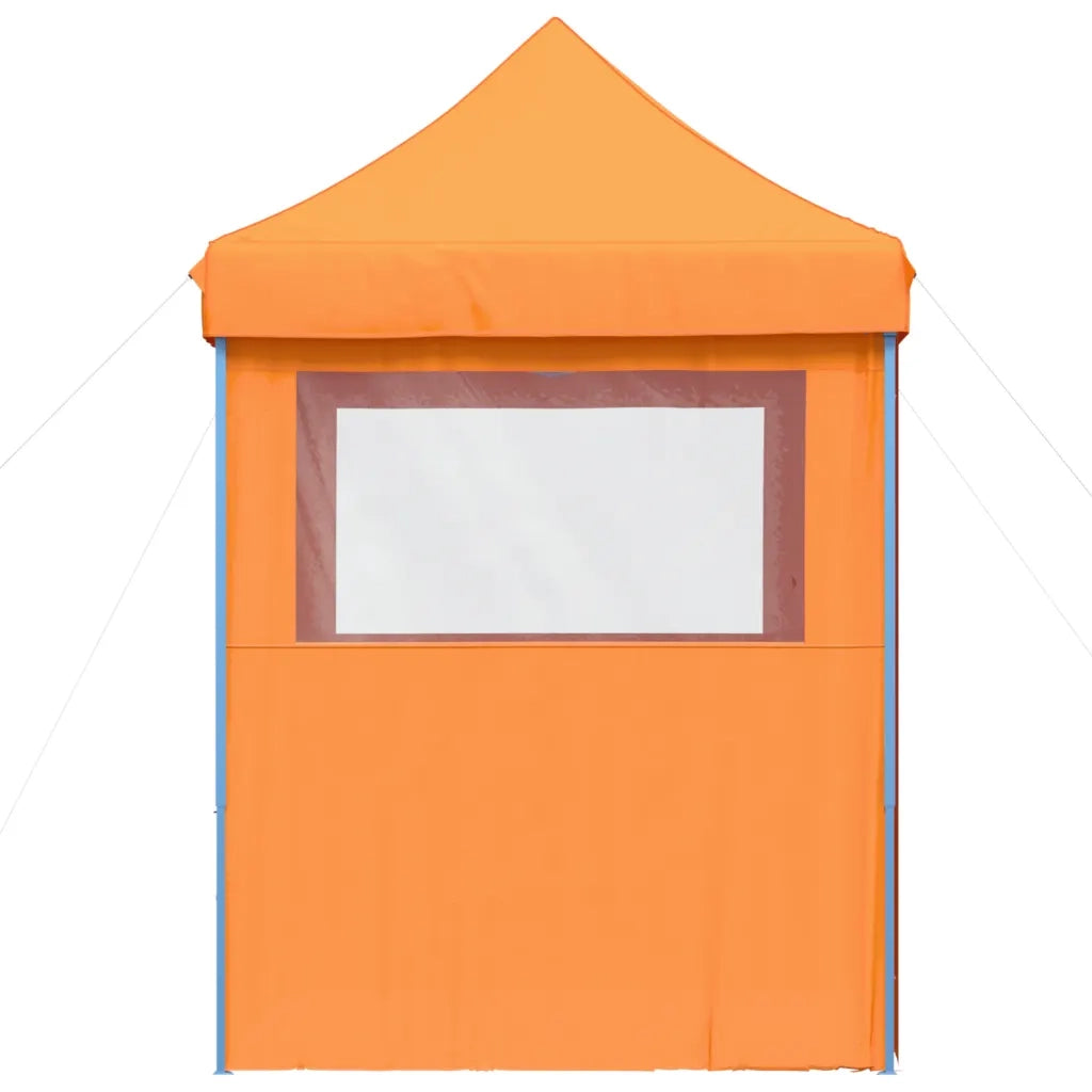 Tendone per Feste Pieghevole Pop-Up con 4 Pareti Arancione 4005001