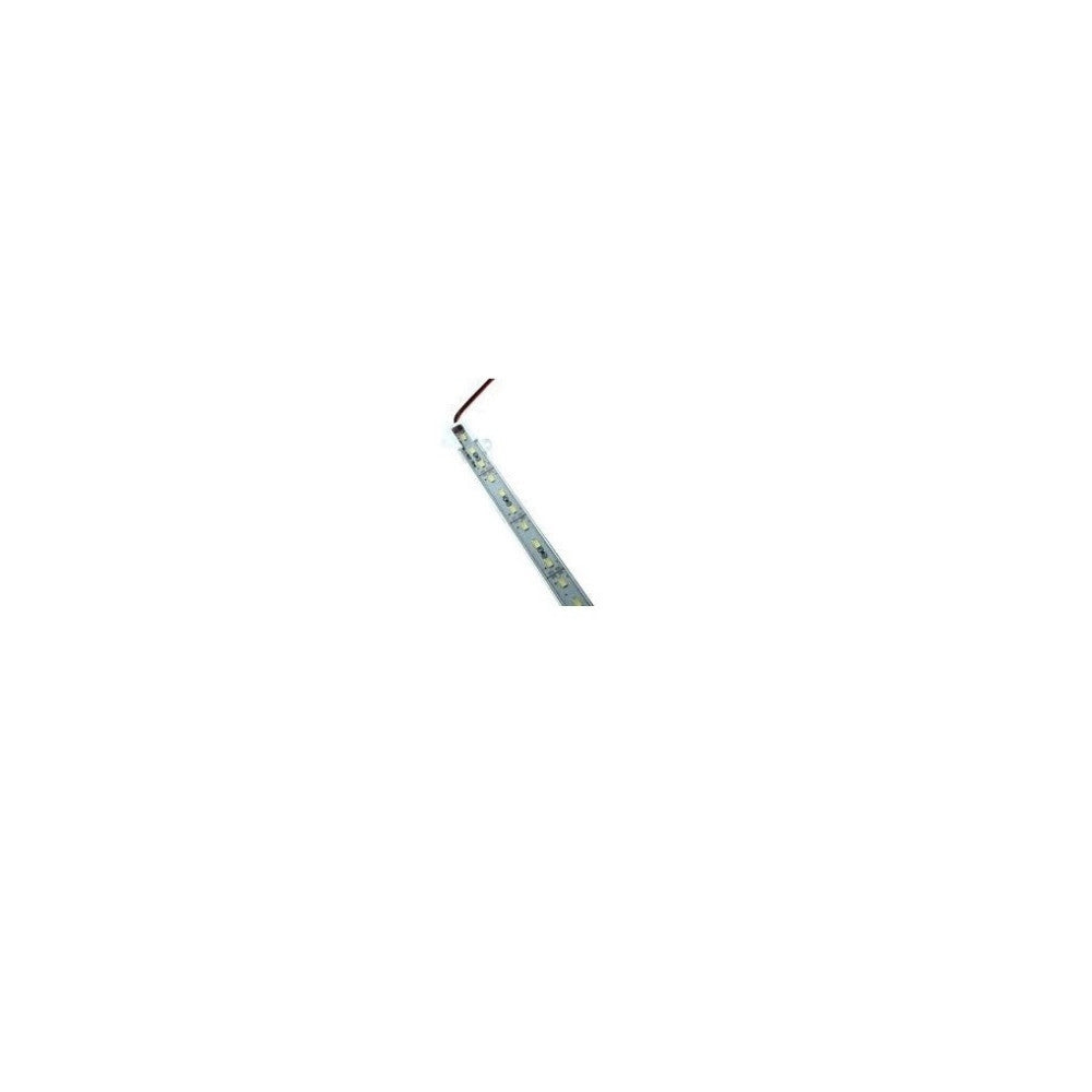Trade Shop - Barra Con Profilo In Alluminio Per Interno Da 1 Metro Con Striscia Rigida A Led -
