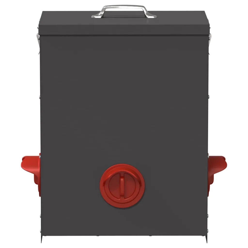 Feeder per pollo Nero 32,5 x 20,5 x 43 cm CFW4740852