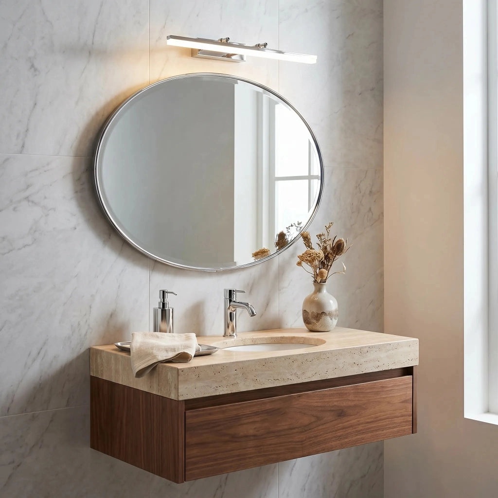 Applique Da Bagno Led APP1870-1W 60cm Chrome