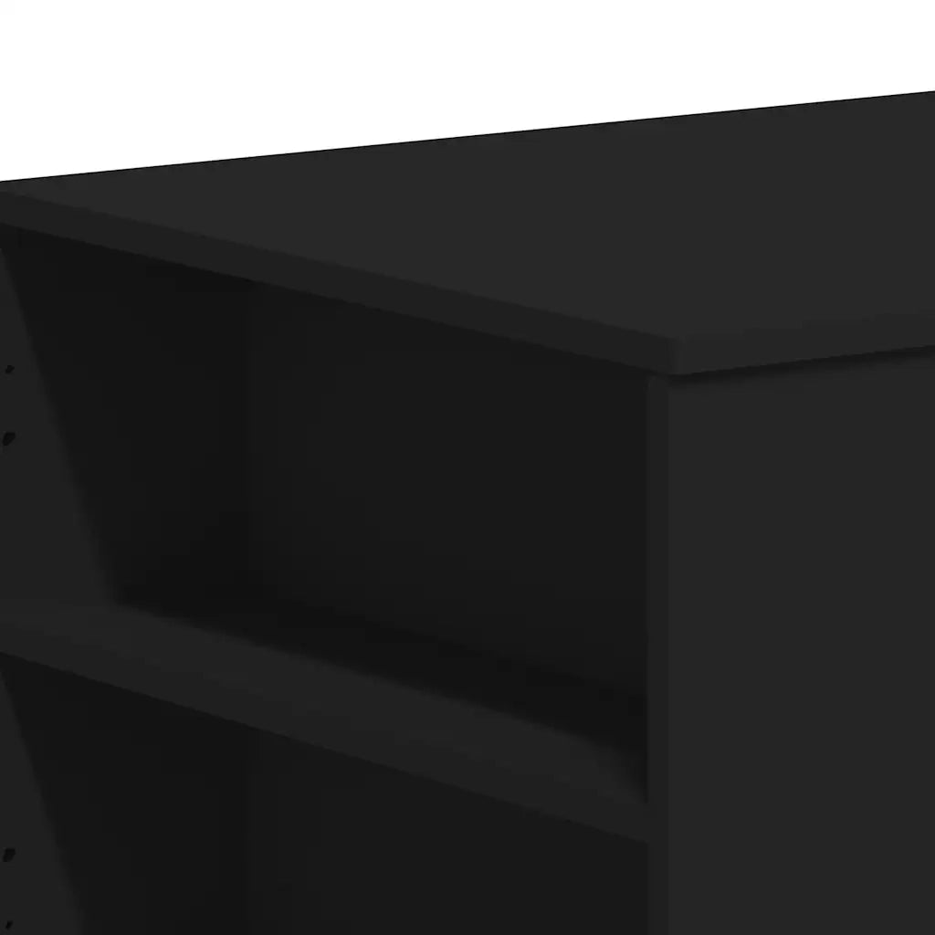 Tavolino da salotto | Tavolino da caff¨¨ | Tavolino da Soggiorno Nero 102x55x42 cm in Legno Multistrato