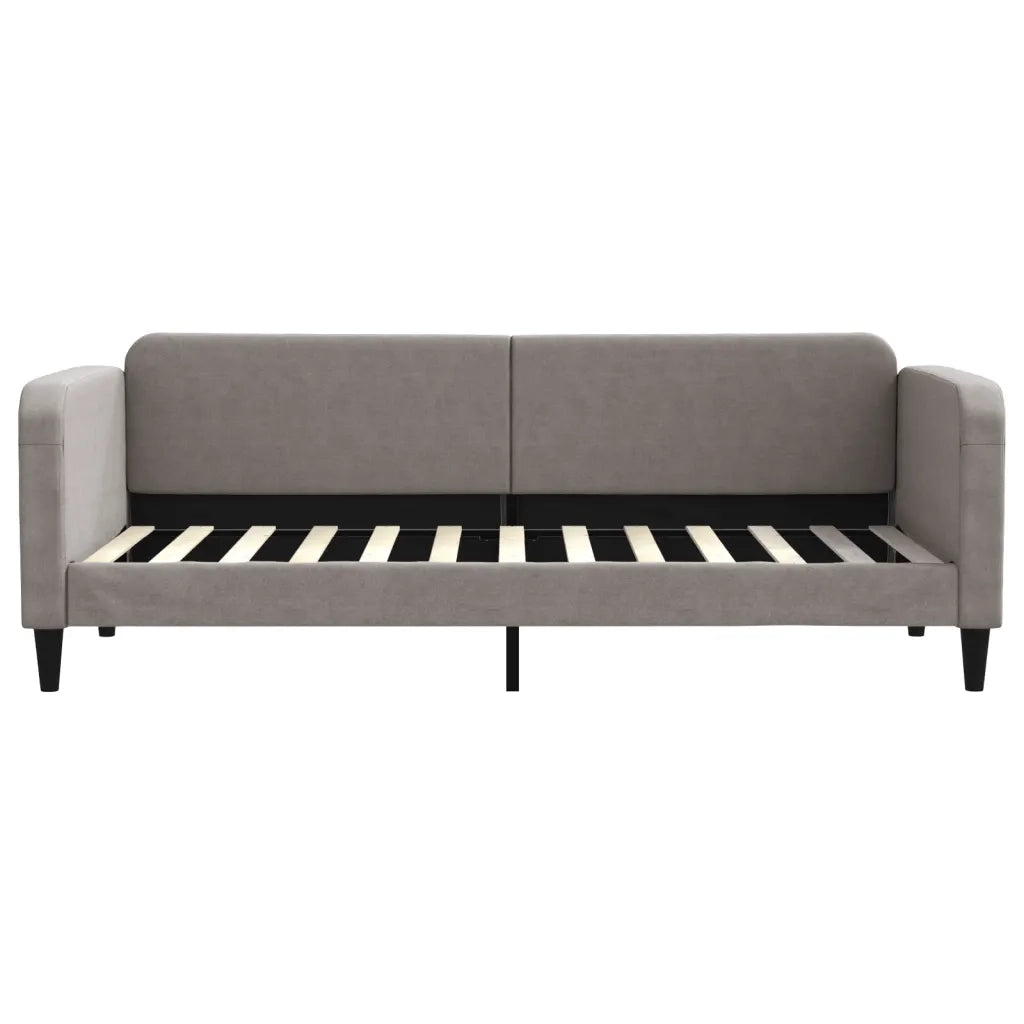 Letto da Giorno Tortora 80x200 cm in Tessuto 354031