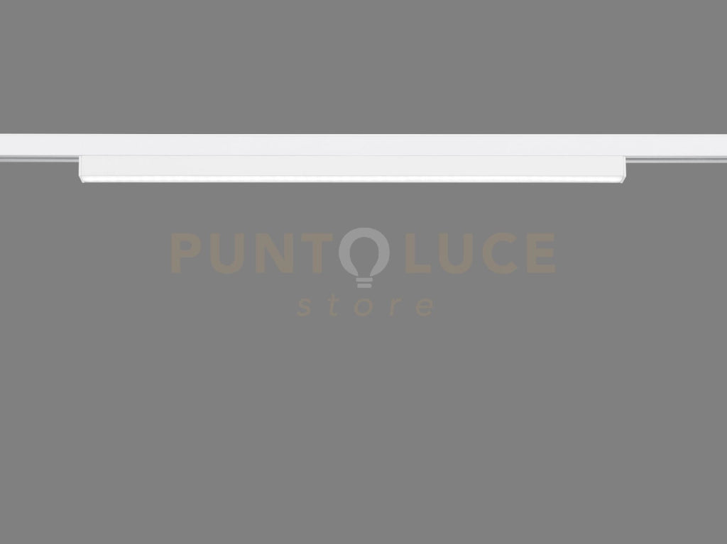 DUOLINE LINELIGHT LAMPADA A BINARIO 6W 850lm, 3000K  LED DIMMERABILE BIANCA L. 50,5CM