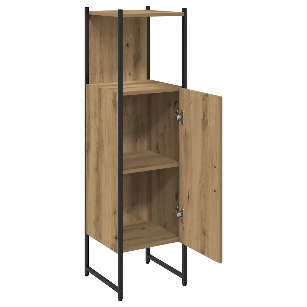Mobile da Bagno Rovere 33x33x120,5 cm Legno Multistrato