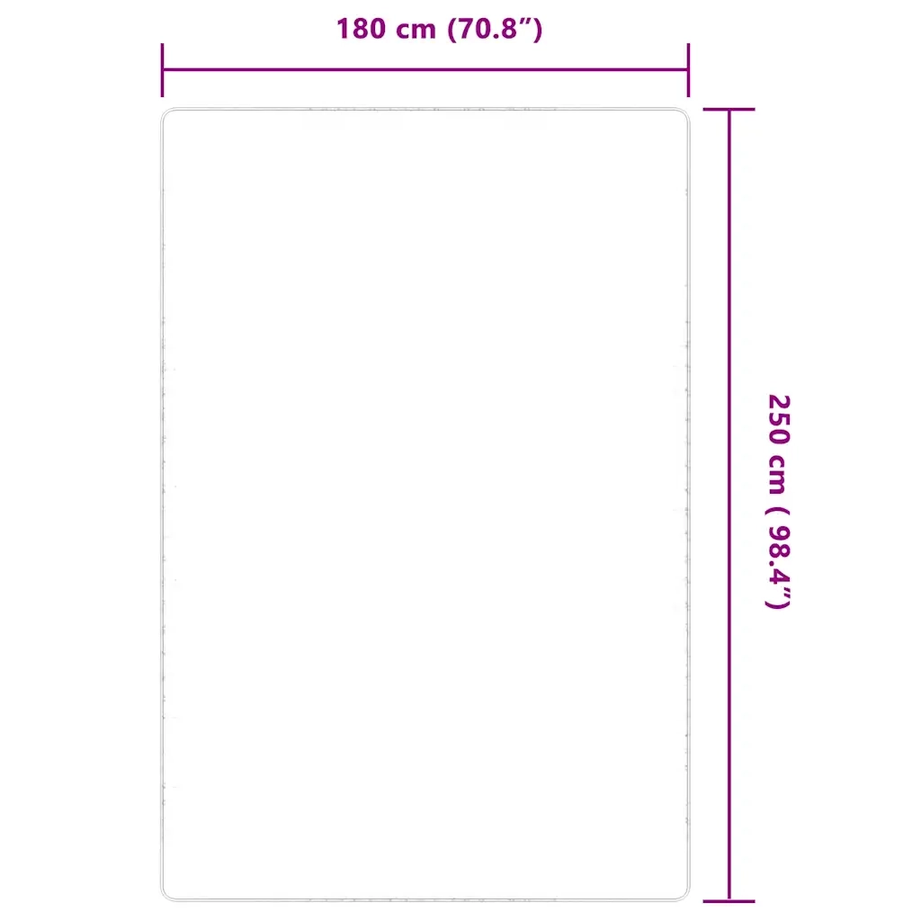 Tappeto del soggiorno | Tappeto di Iuta con Base in Lattice 180x250 cm