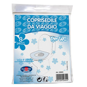 Set 8Pz Coprisedile Wc Usa E Getta
