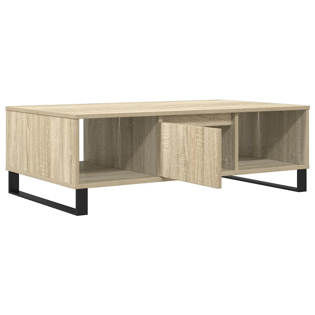 Tavolino da Salotto Rovere Sonoma 104x60x35cm Legno Multistrato 827095