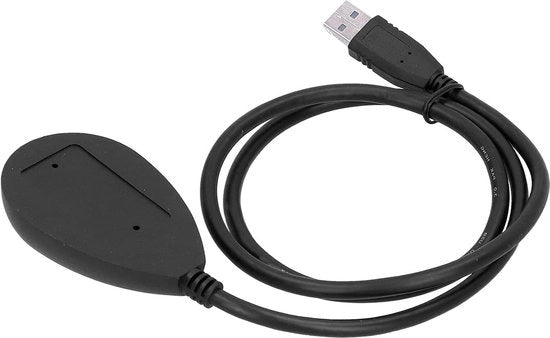 Cavo di estensione USB 3.0 da 08M, asta di caricabatterie - Estensione uomo-donna - Nero.