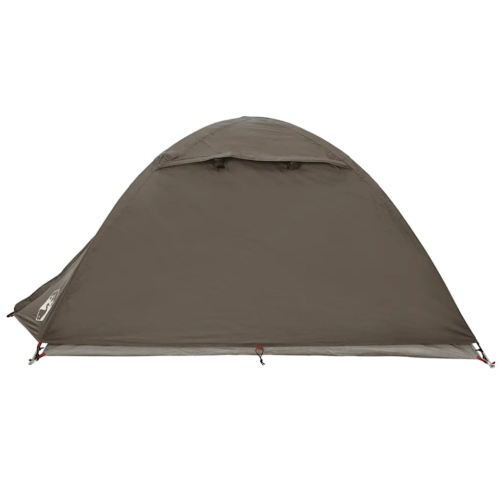 Tenda da Campeggio a Cupola per 2 Persone-Tenda per Escursionismo Marrone Impermeabile 984712