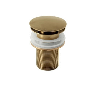 GEDY PILETTA IN ACCIAIO ORO MATT CLIC CLAC 04- GEDY- 1,0 pz