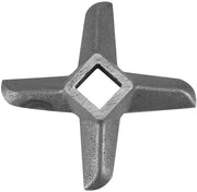 Mes Professionale con Disegno a Croce in Acciaio Inossidabile - 5 Tipi di Lame - Duraturo e Resistentente all'Ossidazione - Adatto per Molitor di Carne - Facile da Pulire - Lame Snipate