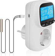 Regolatore di temperatura digitale - Contenuto HTML - Termostato a timer per presa di corrente 230V - Serra per acquario - Regolazione della serra.
