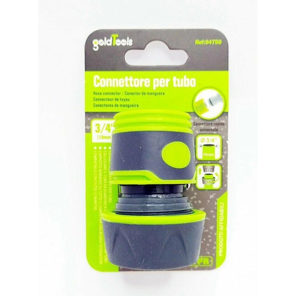 Trade Shop - Raccordo Con Innesto Rapido Per Tubo Da 3/4" 19mm Connettore Universale 94759 -