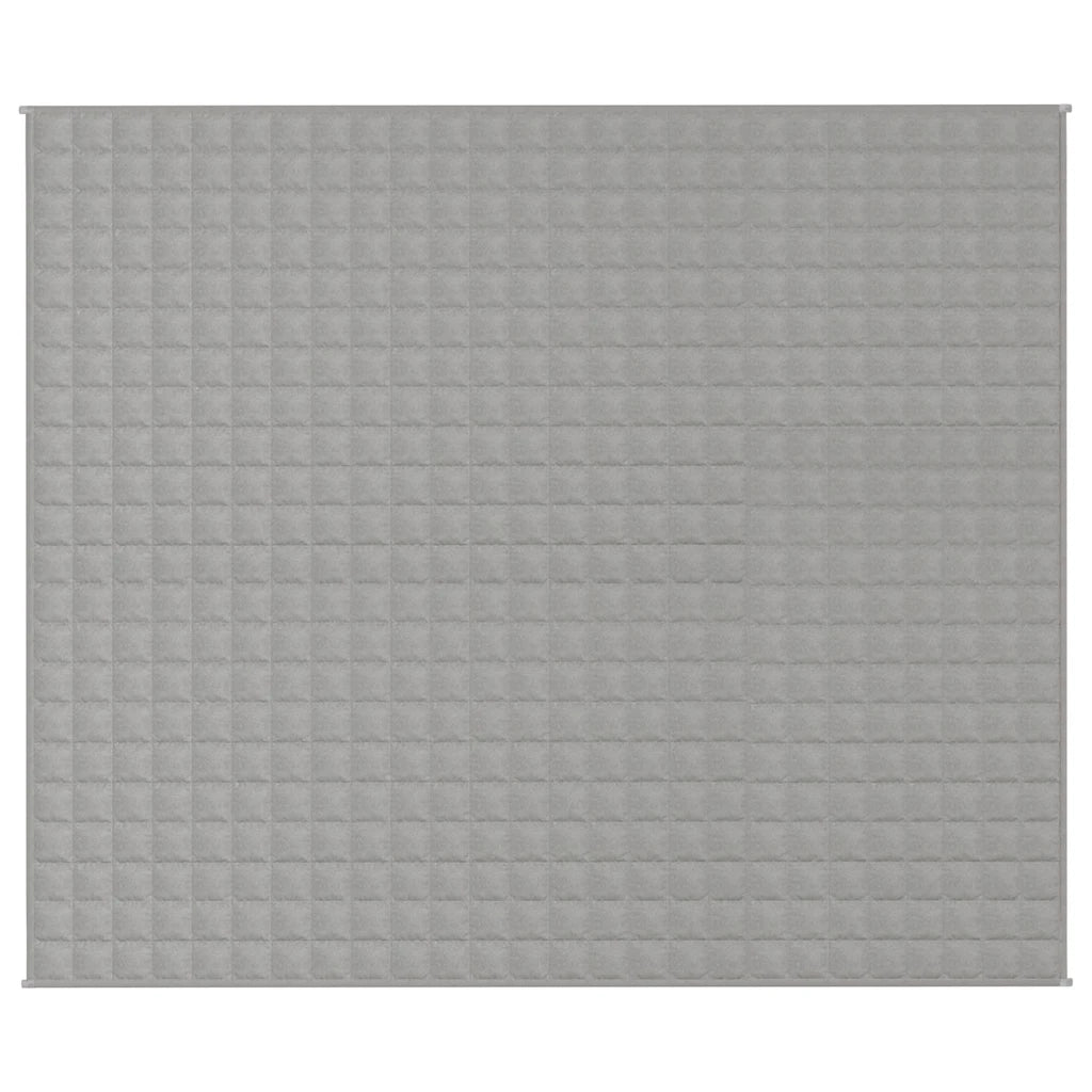 Coperta Ponderata Grigia 220x260 cm 15 kg Tessuto cod mxl 66820