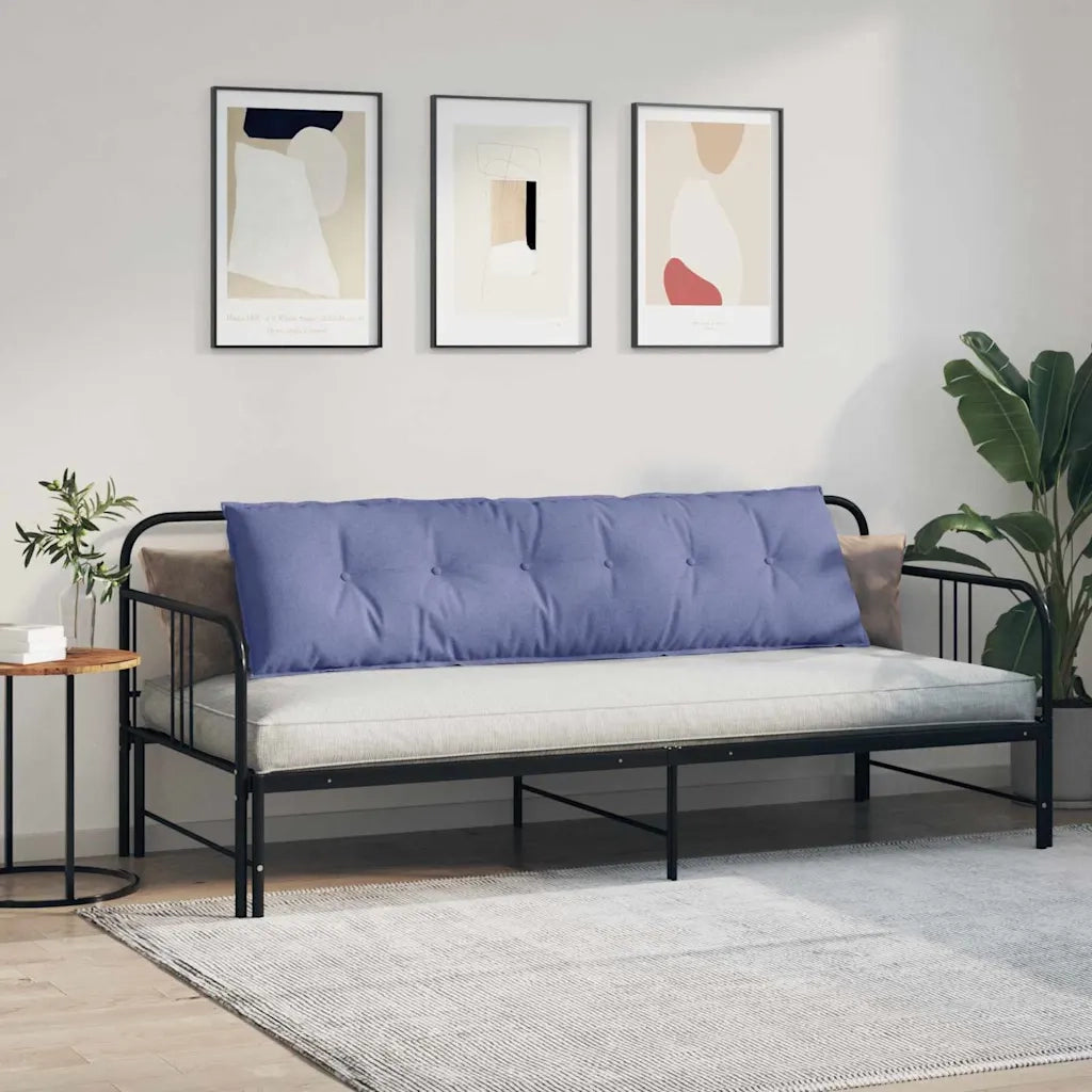 Cuscino per Schiena | Cuscino dorsale Blu jeans 180 x 19 x 50 cm Tessuto