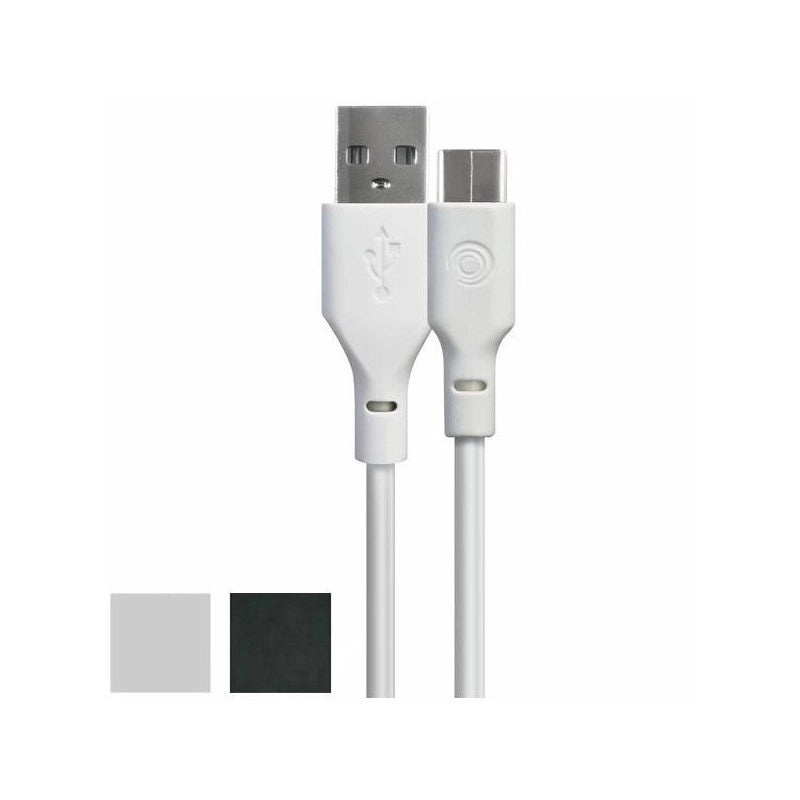 Cavo Ricarica Usb-a Type C Cm 200 Nero 3680 Tiemme