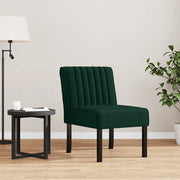 Sedia Pantofola Verde Scuro in Velluto 352453