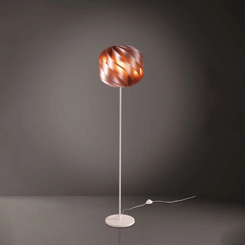Piantana Moderna Globe Polilux ® Rame E Metallo 1 Luce E27