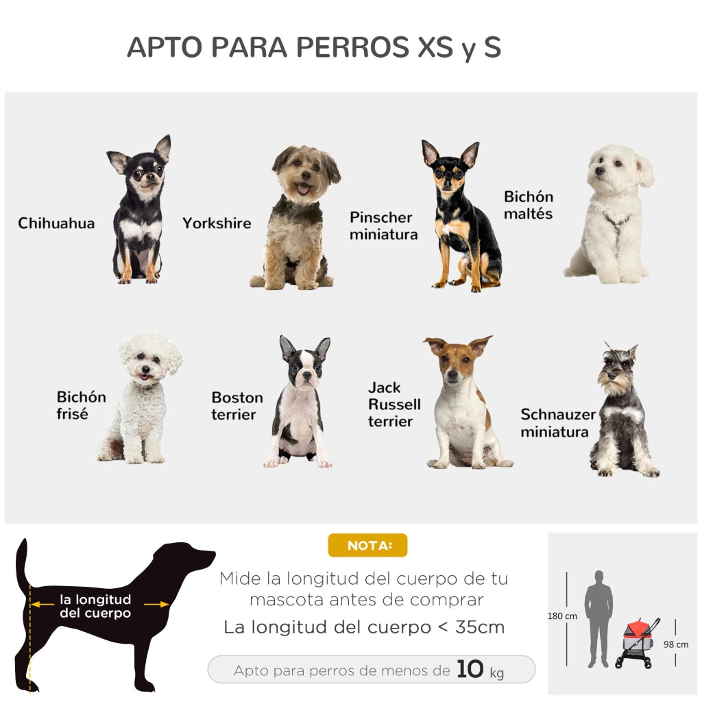 Casetta per cani 3 in 1 ¨C zephmum ¨C Rosso