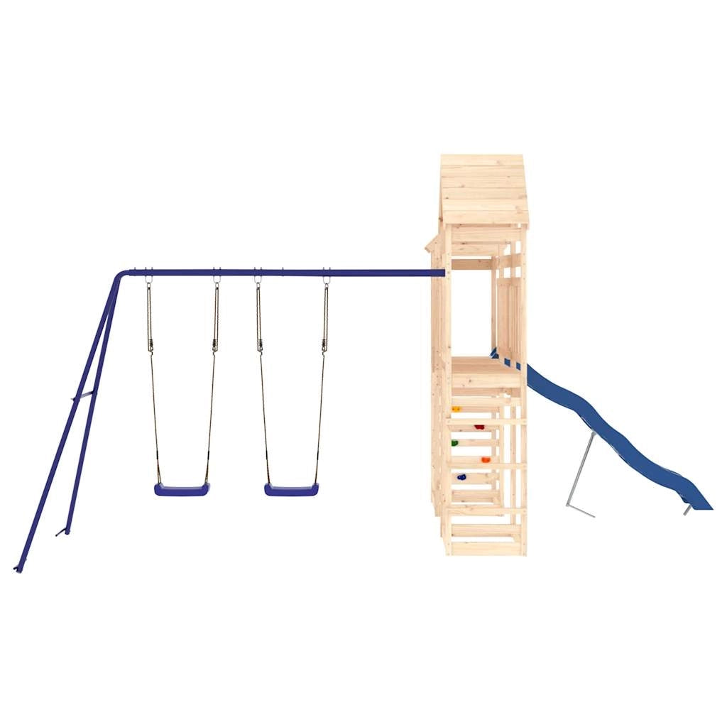 Set da Gioco da Esterno in Legno Massello di Pinocod mxl 126634