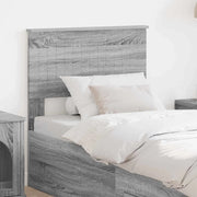 Testiera-Testata-Testiera Decorativa Grigio Sonoma 75 cm Legno multistrato 114149