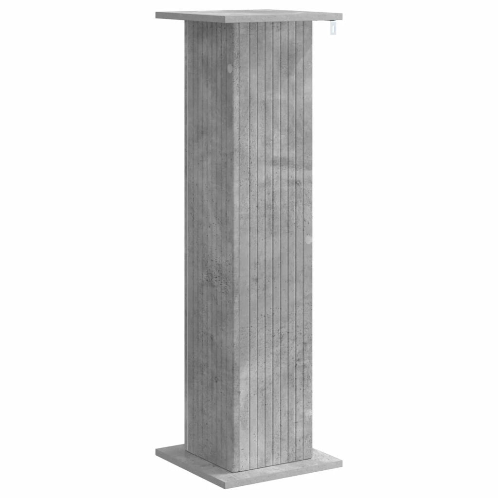 Supporto per piante Grigio Cemento 30,5 x 30 x 100,5 cm