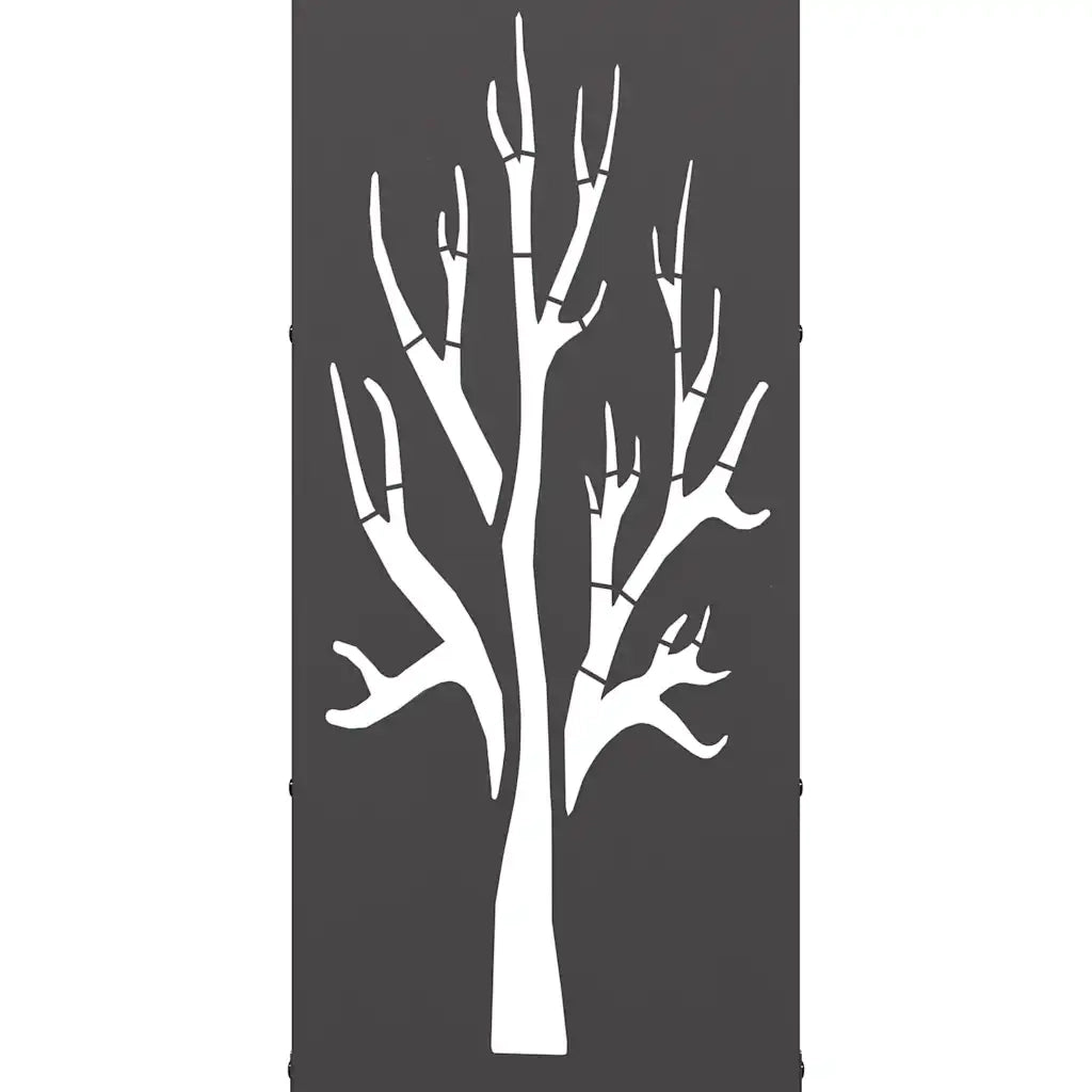Rastrelliera per Legna da Ardere Nera 40x30x80 cm 864225