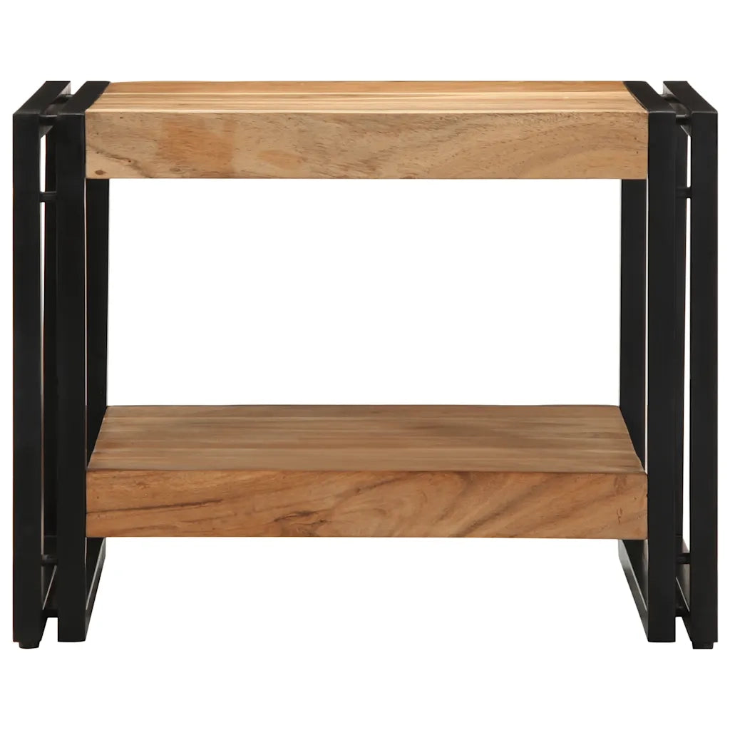 Tavolino da Salotto 50x50x38 cm Legno Massello di Acacia 4102722