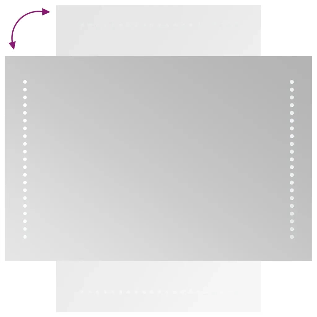 Specchio da Bagno con Luci LED-Specchio per Bagno 40x60 cm 954520
