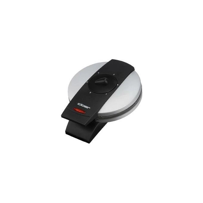 Cloer 1629 piastra per waffle 5 waffle 930 W Nero, Metallico
