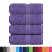 Asciugamani per ospiti FROGN 4 pz | Teli per bagno Viola 30x50 cm 360 g/m2