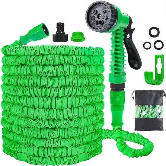 Serpentino estensibile per giardino con 7 modalità - Tubi per giardino/uso - 100 FT