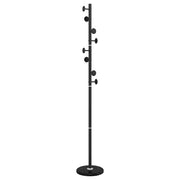 Appendiabiti Nero 176 cm in Ferro Verniciato a Polvere CFW6860933