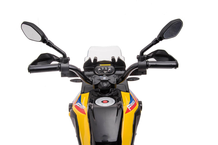 Moto Elettrica per Bambini 12V con Licenza BMW F 850 GS Gialla